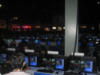 Rows of Computers playing StarCraft 2